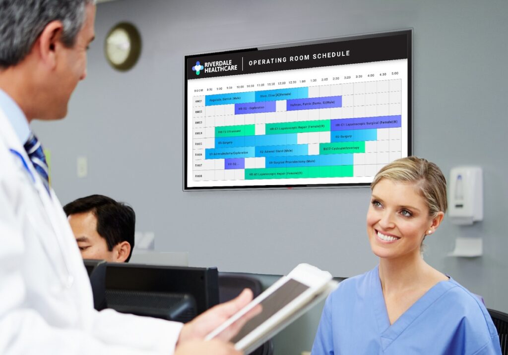 Empowering Healthcare Communications with Digital Signage