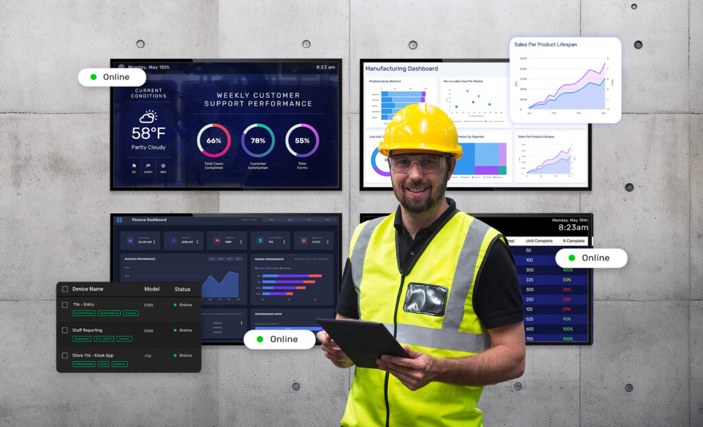 Skykit Digital Signage Solutions for Manufacturing