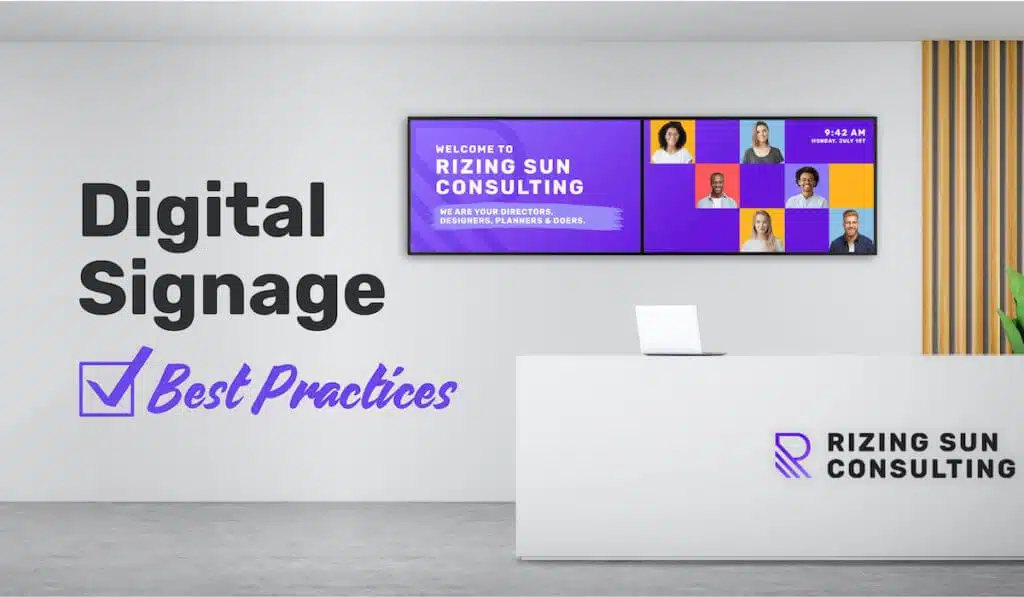 Digital Signage Best Practices & Team Readiness Guide