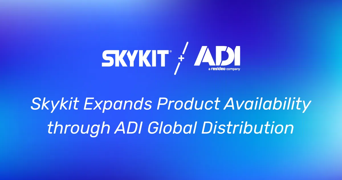 Skykit Expands Product Availability through ADI Global Distribution