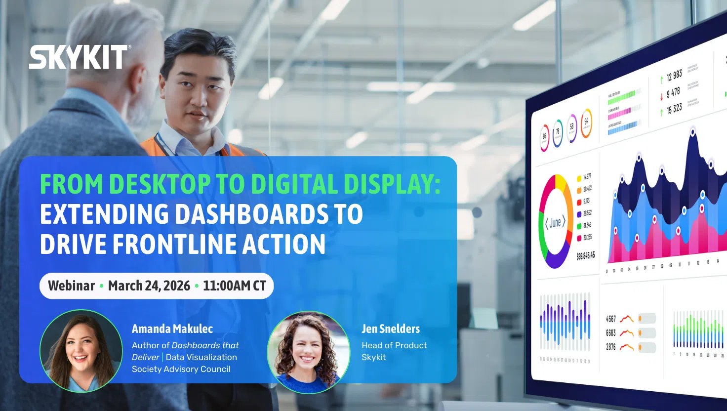 Skykit Webinar 3.24.2026 | Your Dashboard Data is Ready. Is it Reaching the Right People?