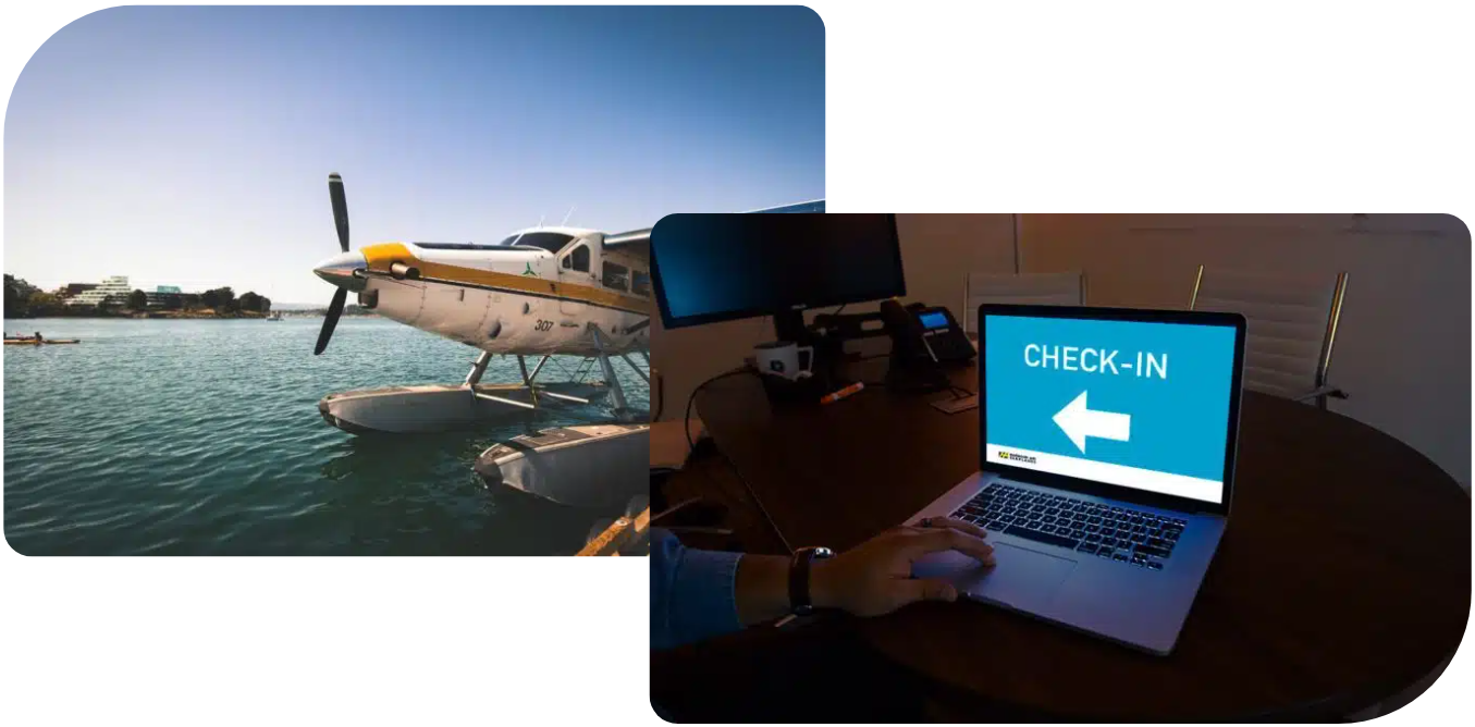Skykit Beam Digital Signage Content Management Solution Case Study - Harbour Air Seaplanes