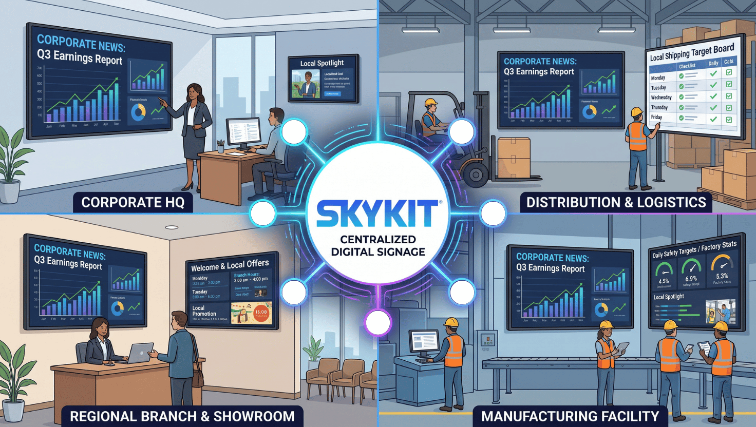 One Platform, Every Screen: What Centralized Digital Signage Makes Possible