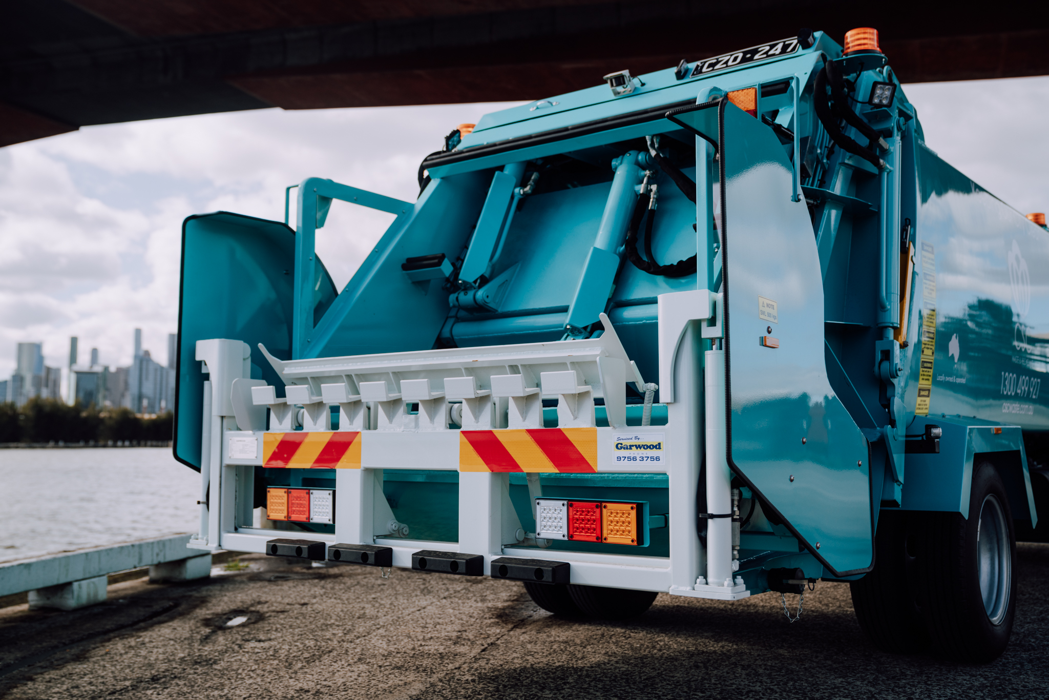 CSC truck rear loader