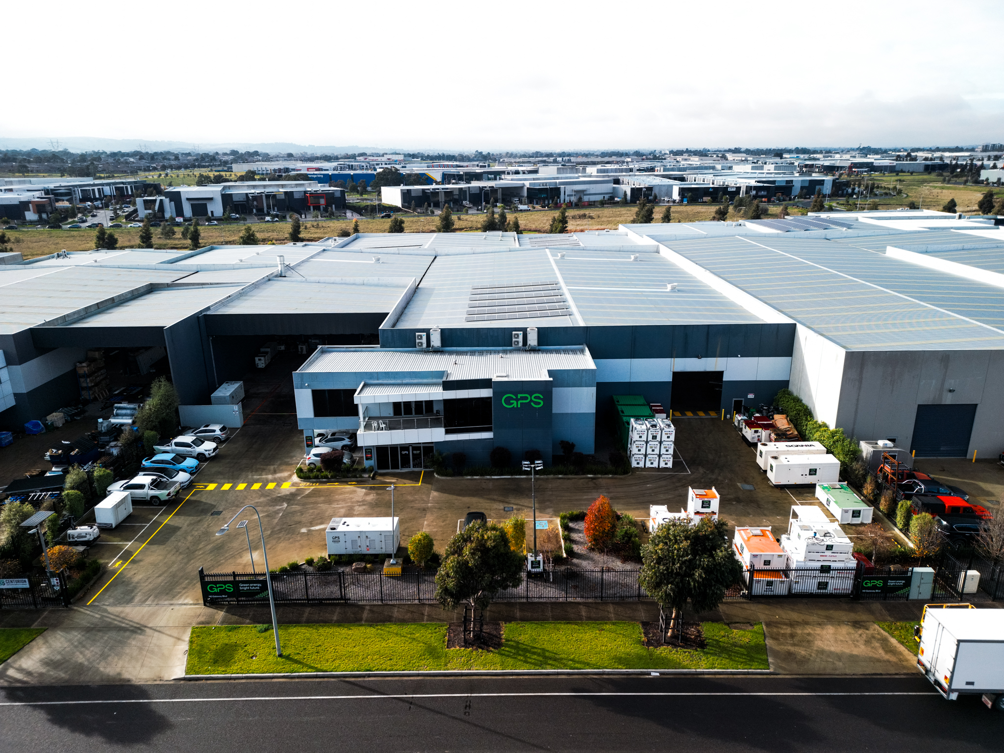 Green Power Solutions aerial