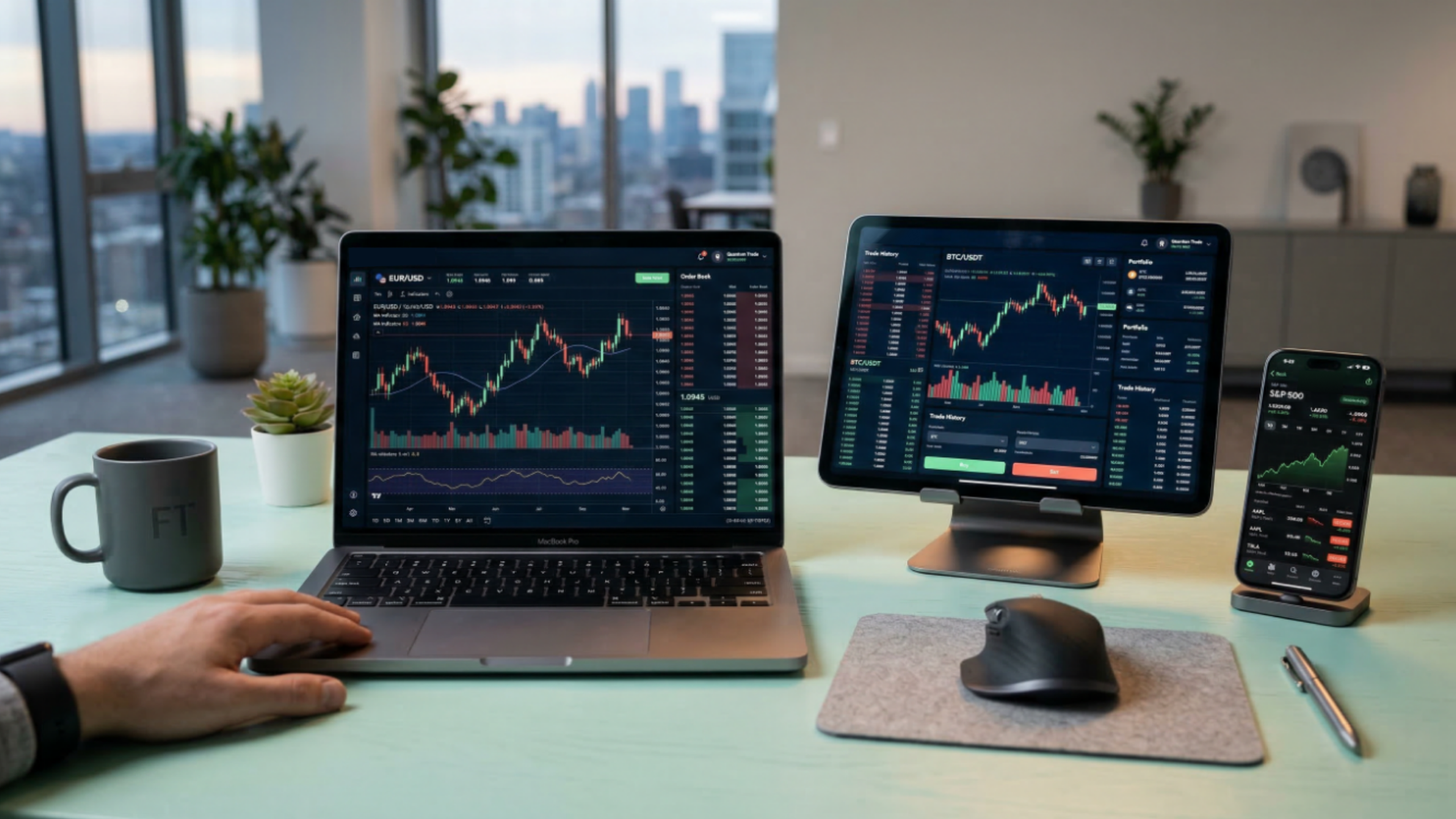 image of accounting tools and documents