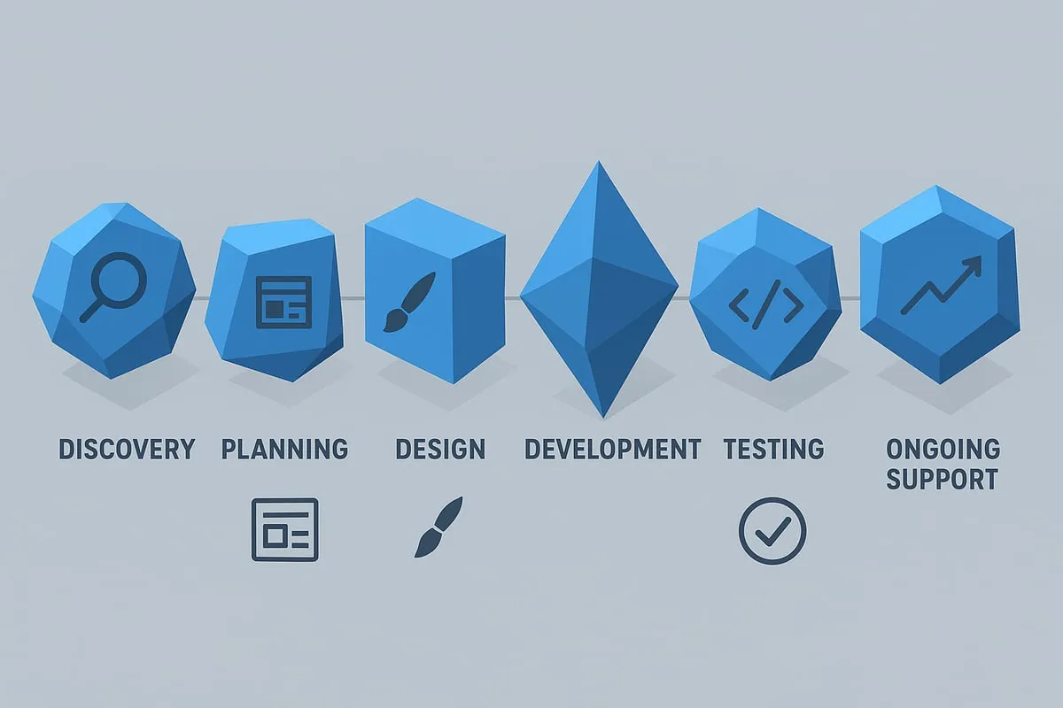 The Custom Web Design Process: Step-by-Step for 2025