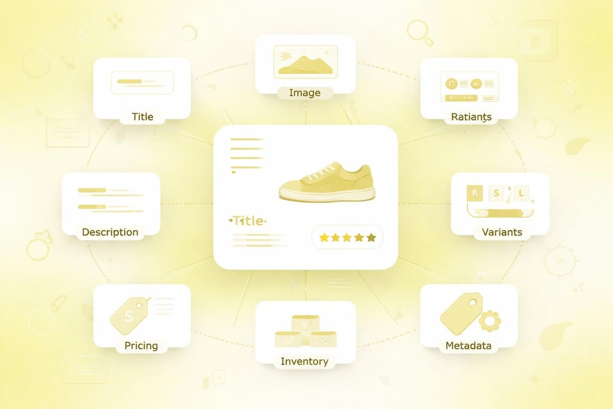 Product data structure