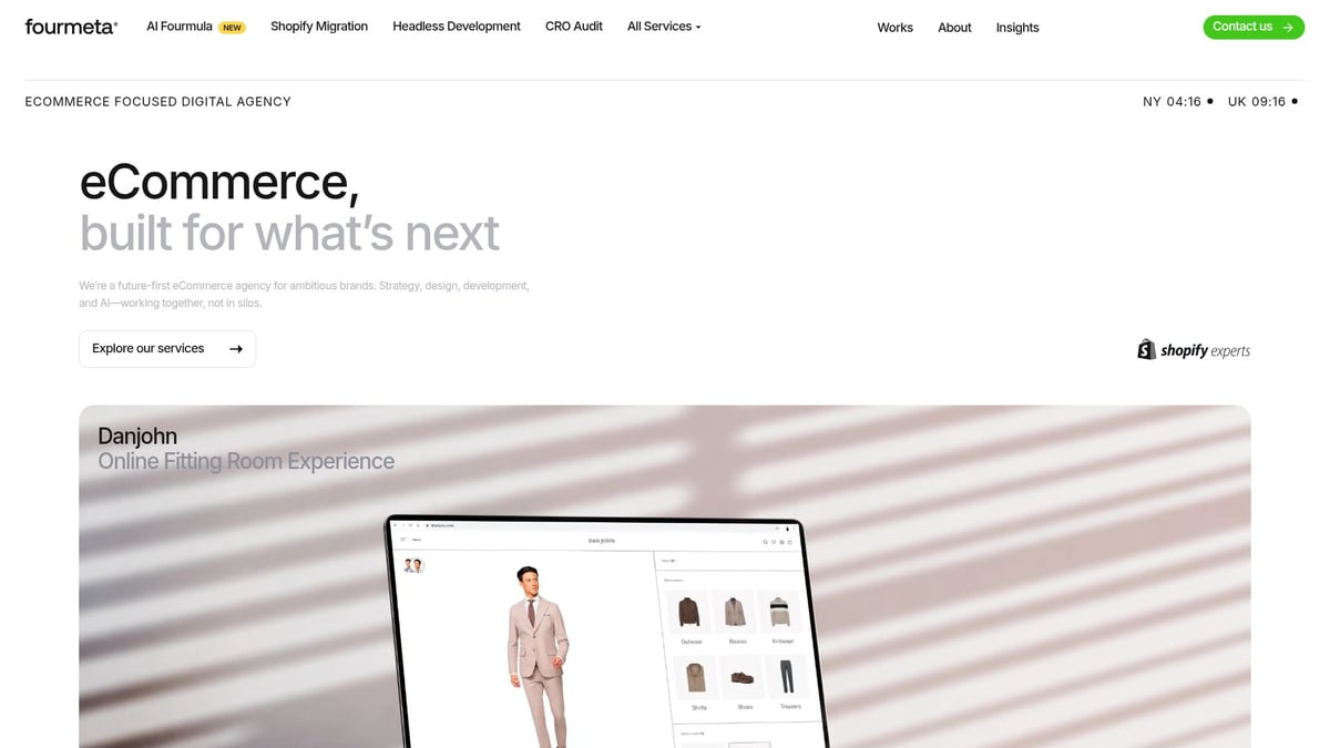 12 Top Ecommerce Development Companies to Know in 2026 - Fourmeta