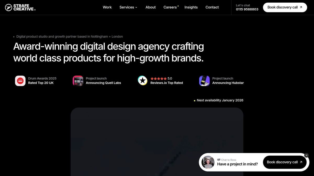 10 Best Website Designers UK to Watch in 2026 - Strafe Creative