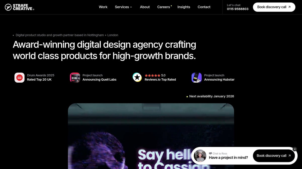 7 Essential Best Website Designers Near Me for 2026 - Strafe Creative – Conversion-Focused Designers