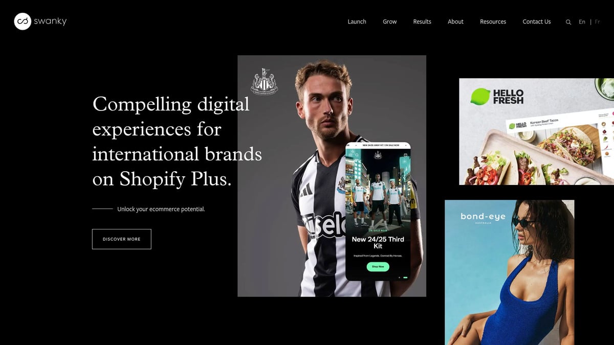 7 Game-Changing Shopify Ecommerce Development Company Picks 2025 - Swanky