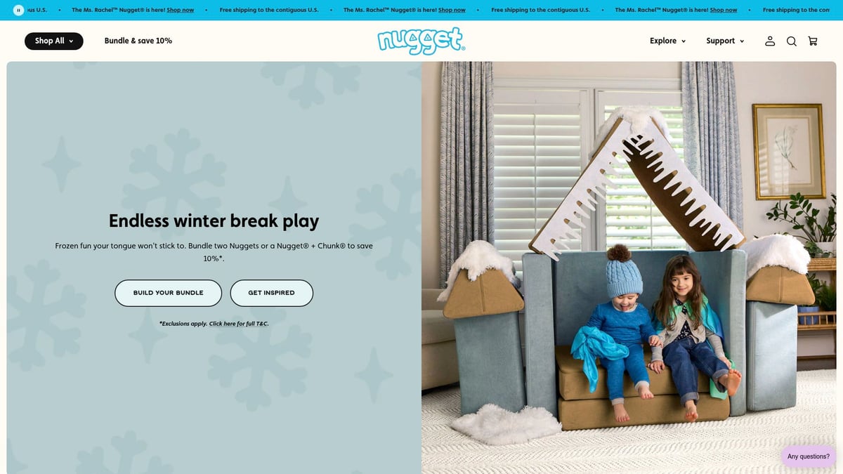 9 Inspiring Shopify Ecommerce Website Design Ideas for 2026 - Nugget – Custom Illustrations & Family-Focused UX