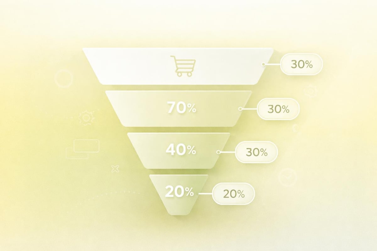 Shopify checkout conversion funnel