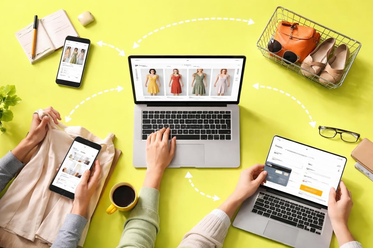 ECommerce user journey mapping