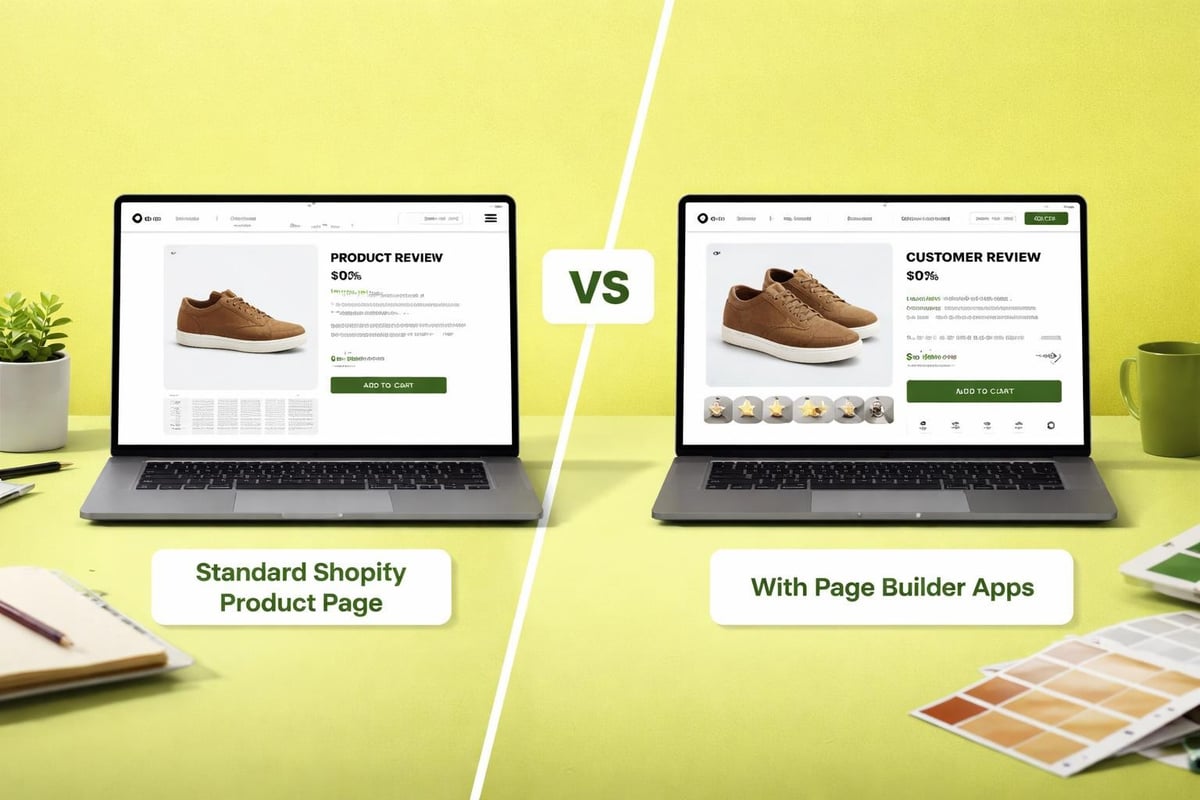 Page builder customization options