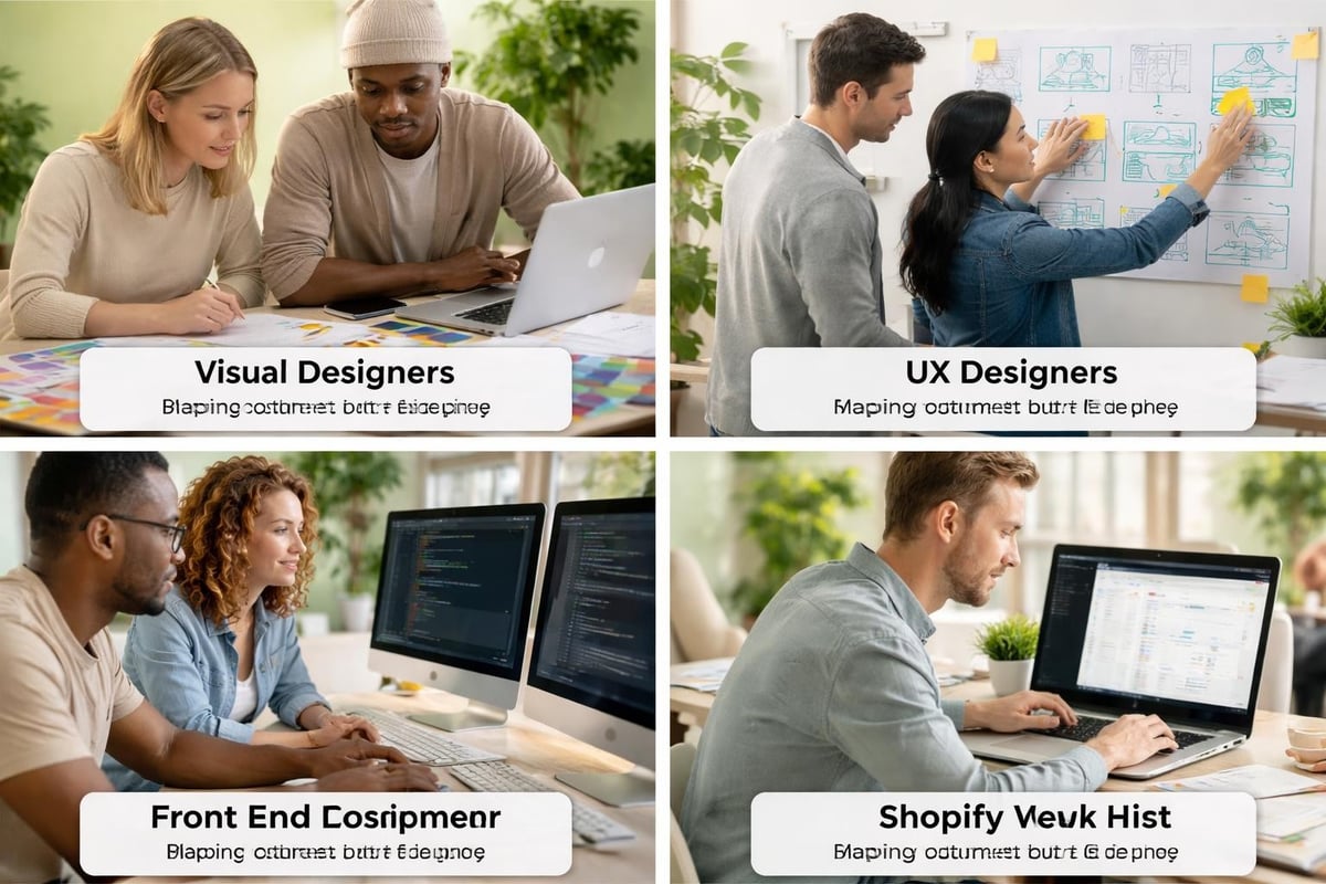 Web design team roles and responsibilities