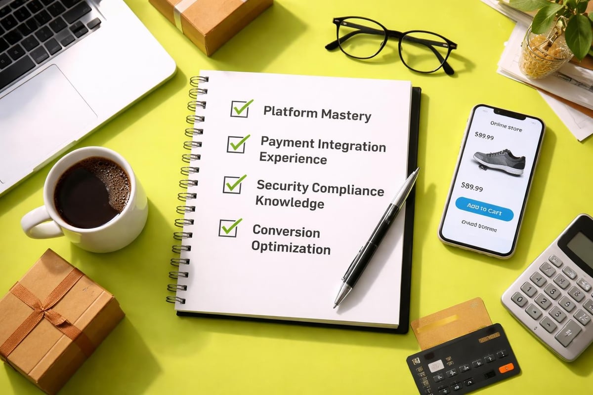 ECommerce development evaluation criteria