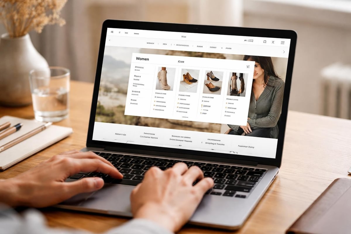 ECommerce site navigation strategy