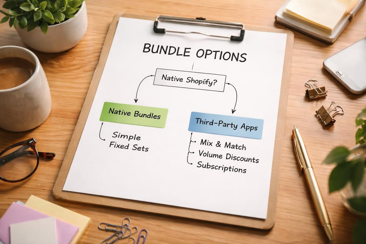 Shopify bundle implementation paths