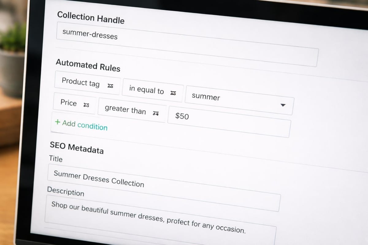 Technical collection setup