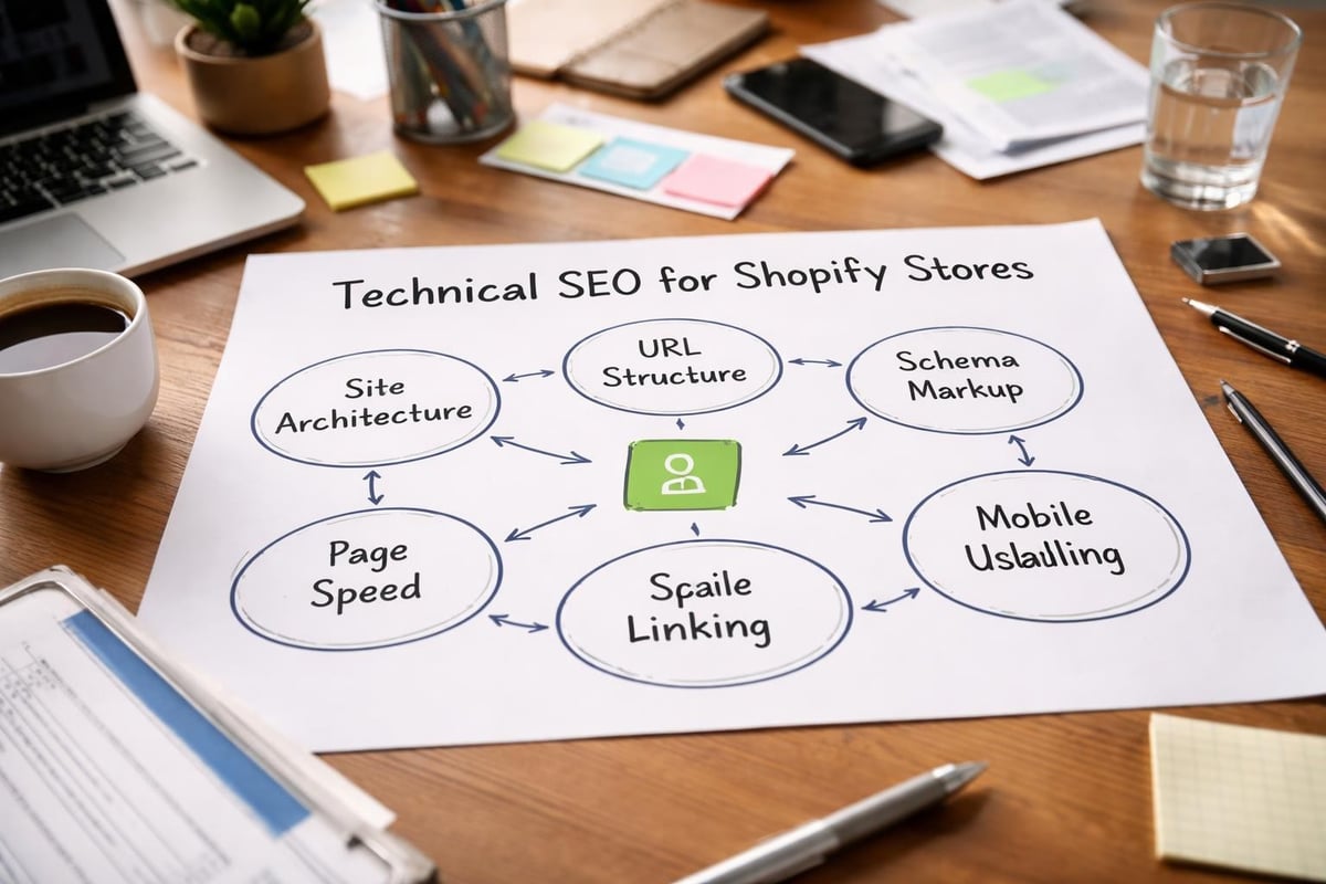 Shopify SEO technical infrastructure