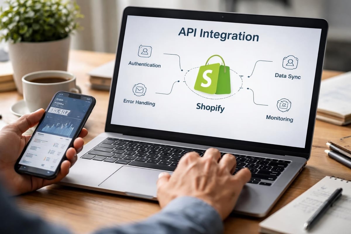 Shopify API integration workflow