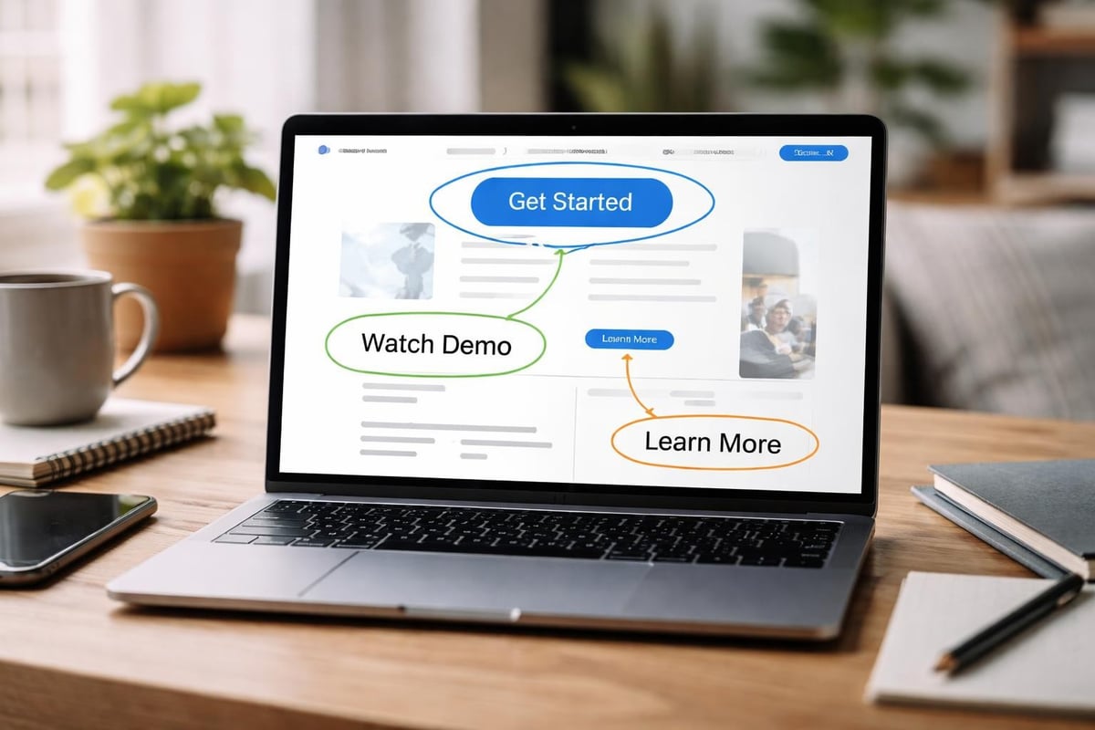 CTA hierarchy and user flow