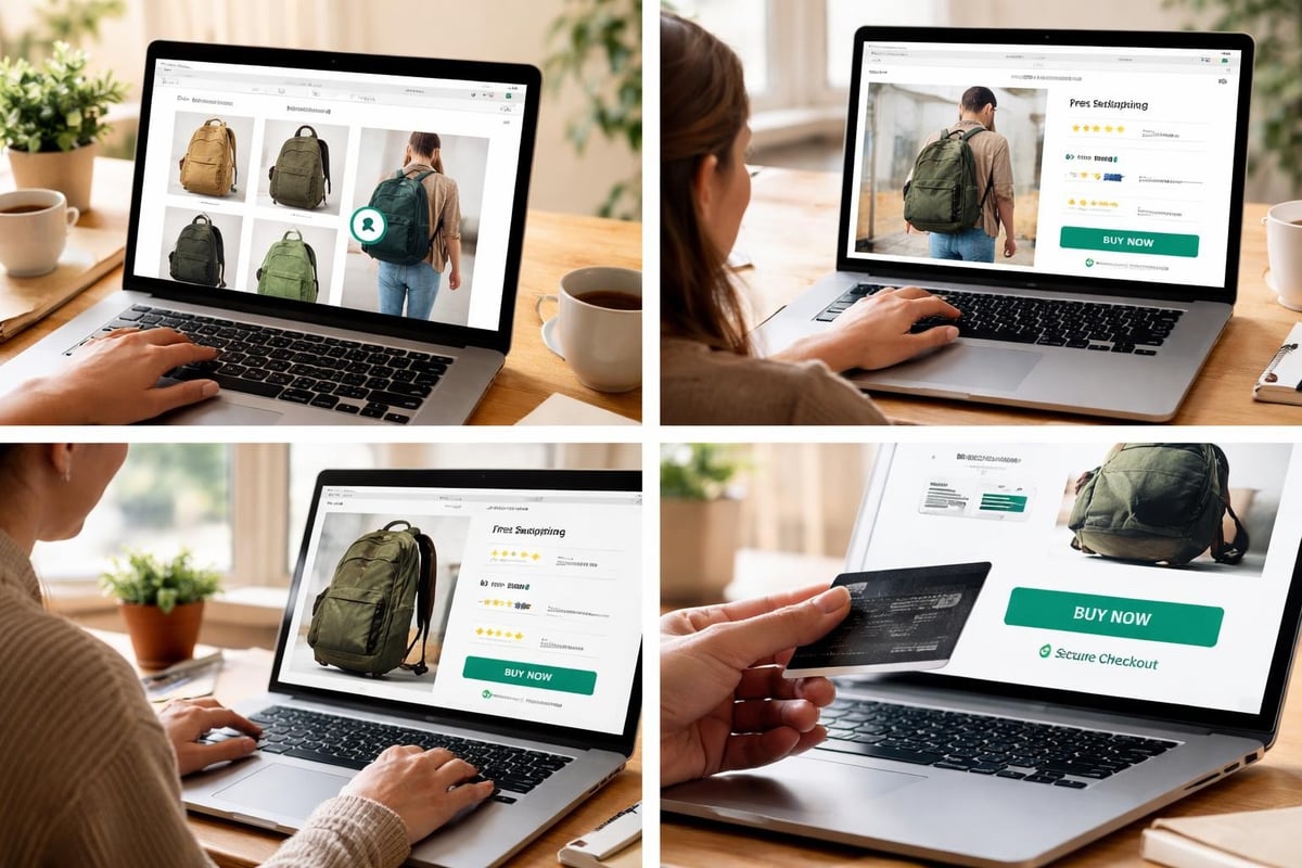 Homepage conversion funnel