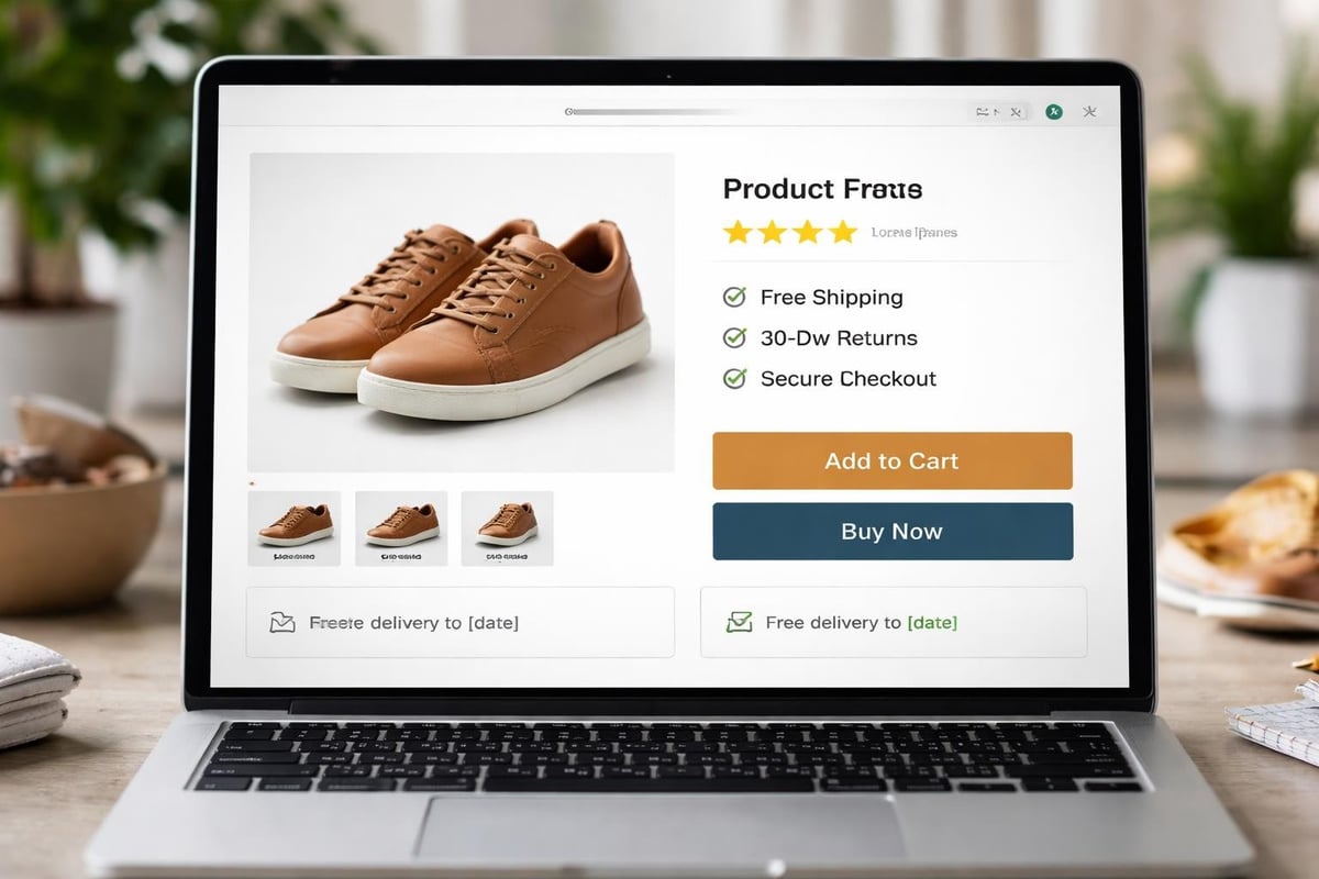 Product page conversion elements