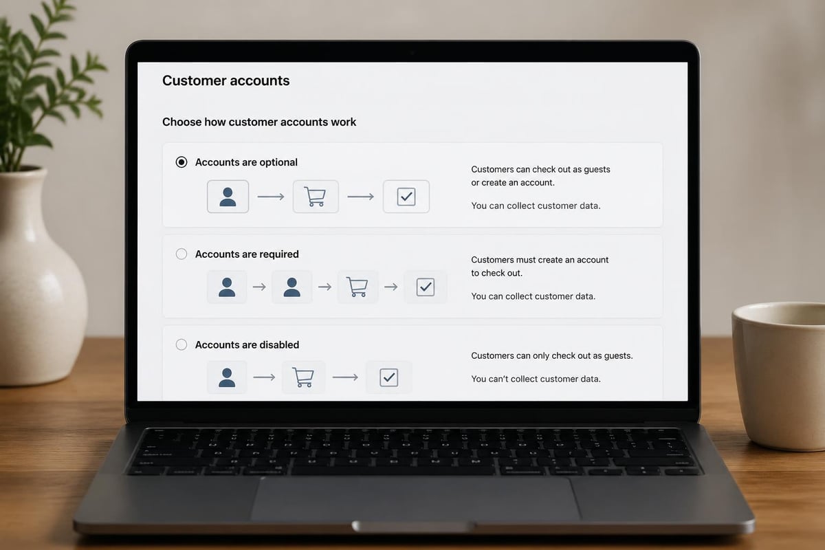 Shopify checkout settings
