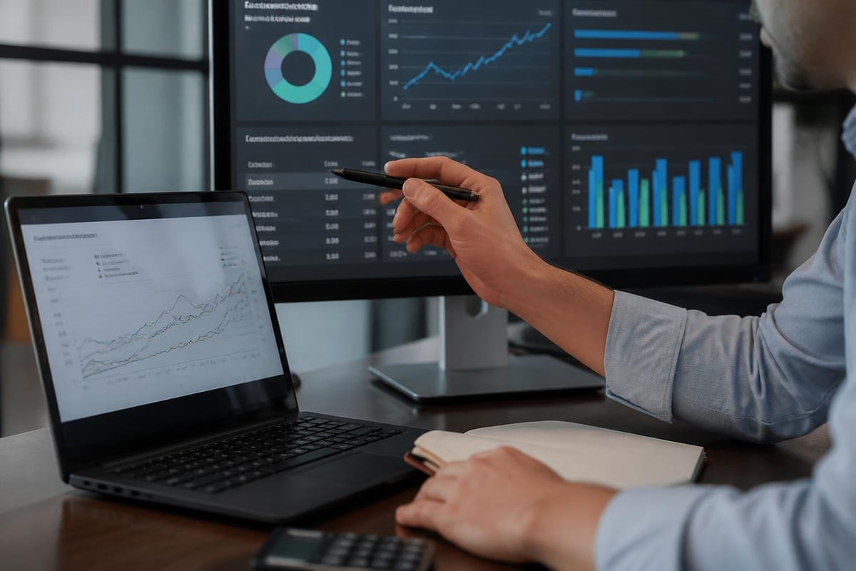 SEO performance dashboard metrics