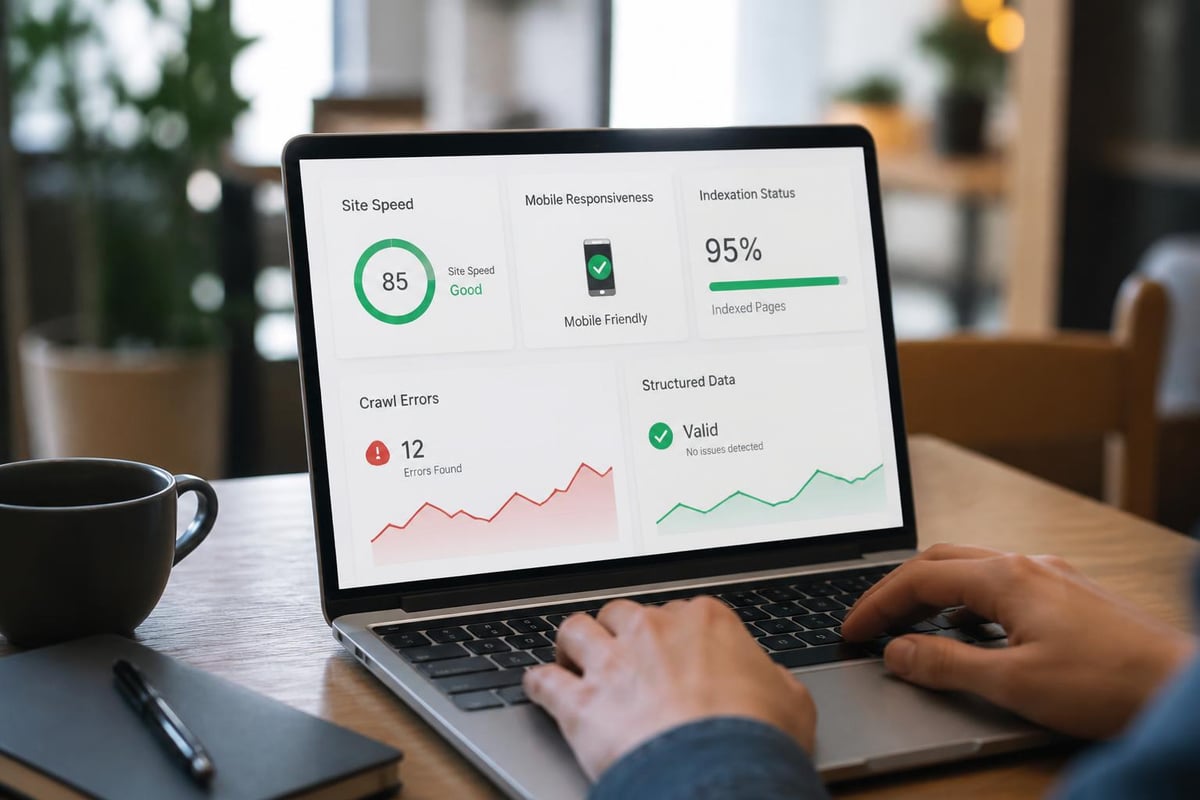 Technical SEO audit components