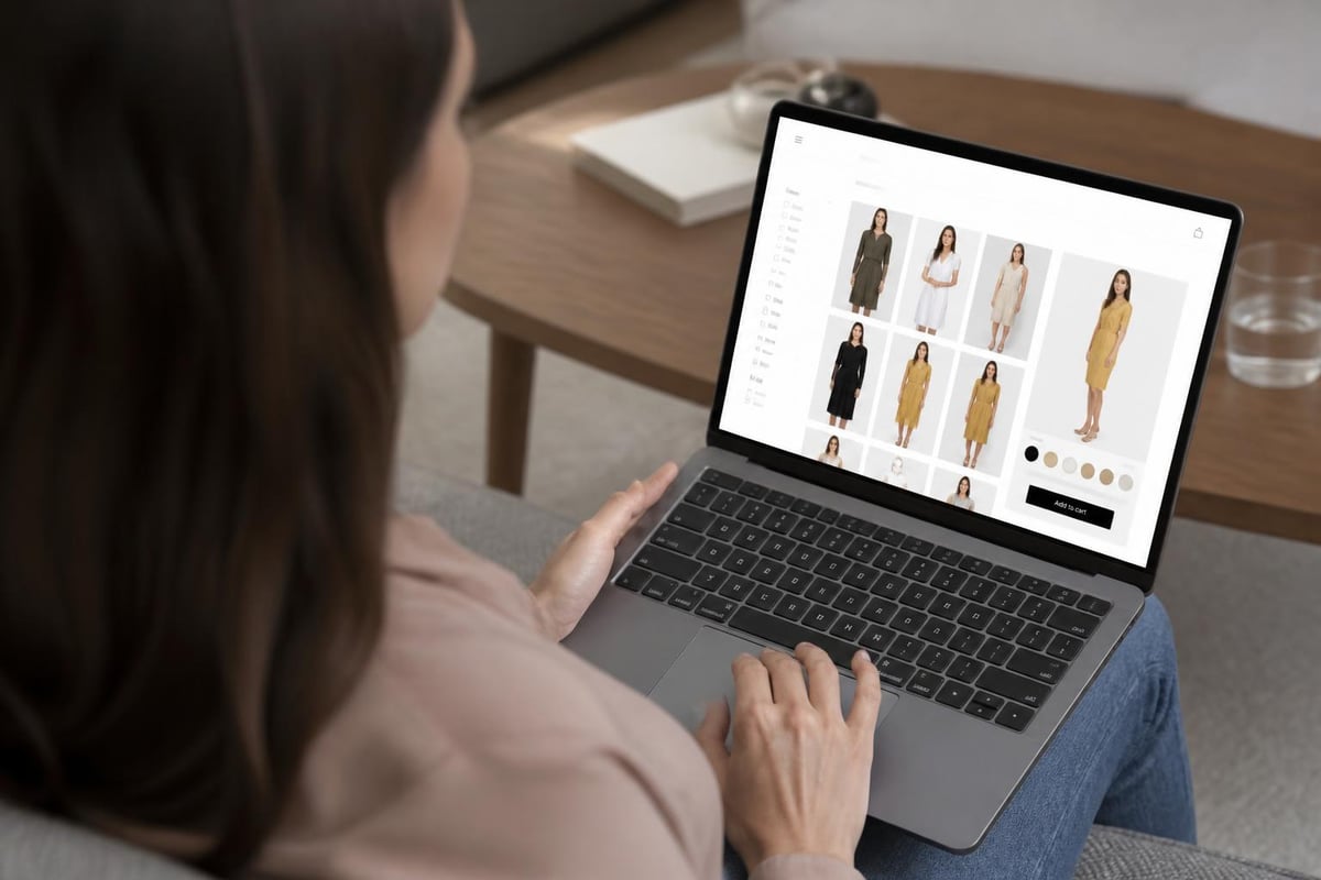 Category page user journey