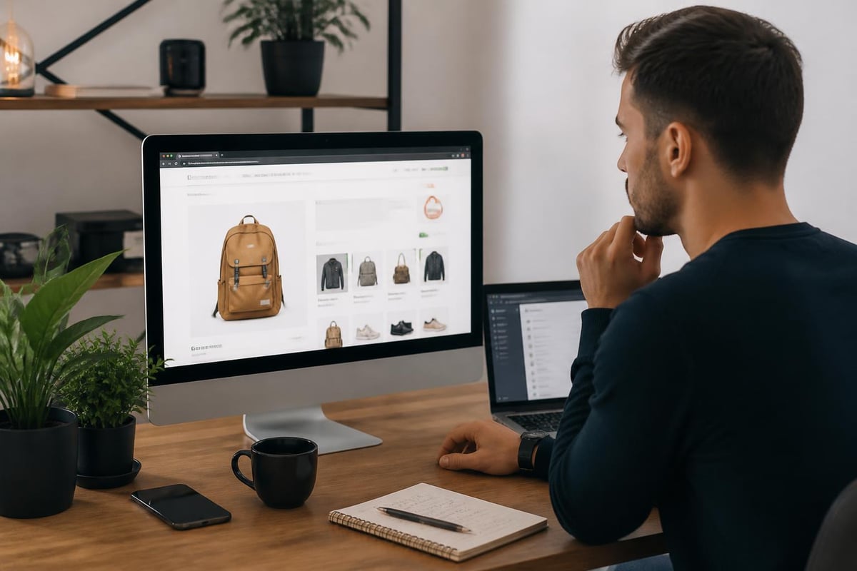 Shopify store setup process