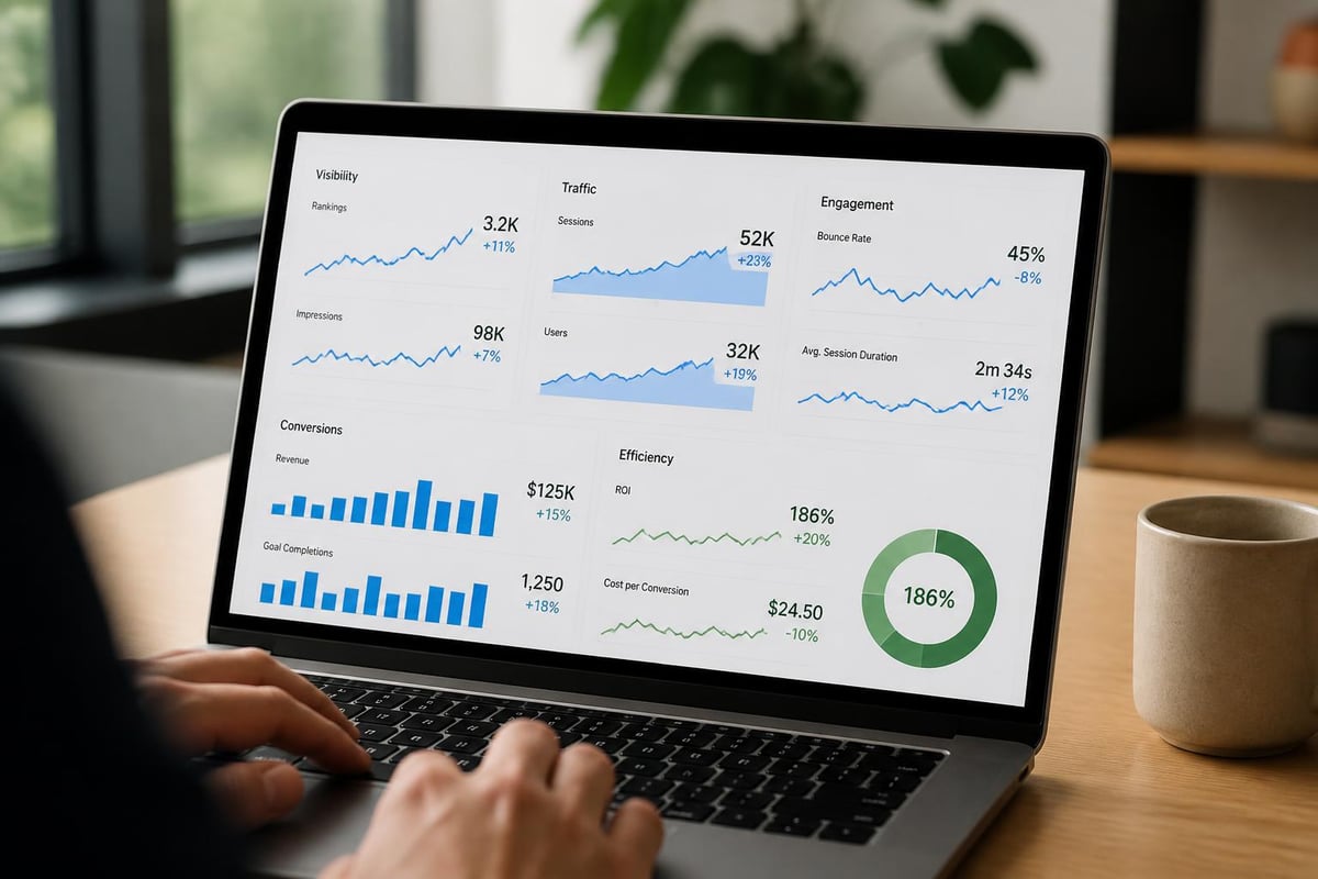 SEO performance metrics
