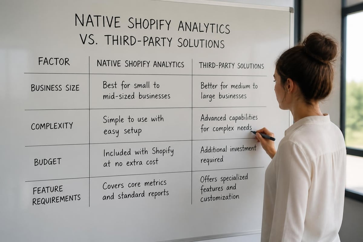 Analytics tool comparison