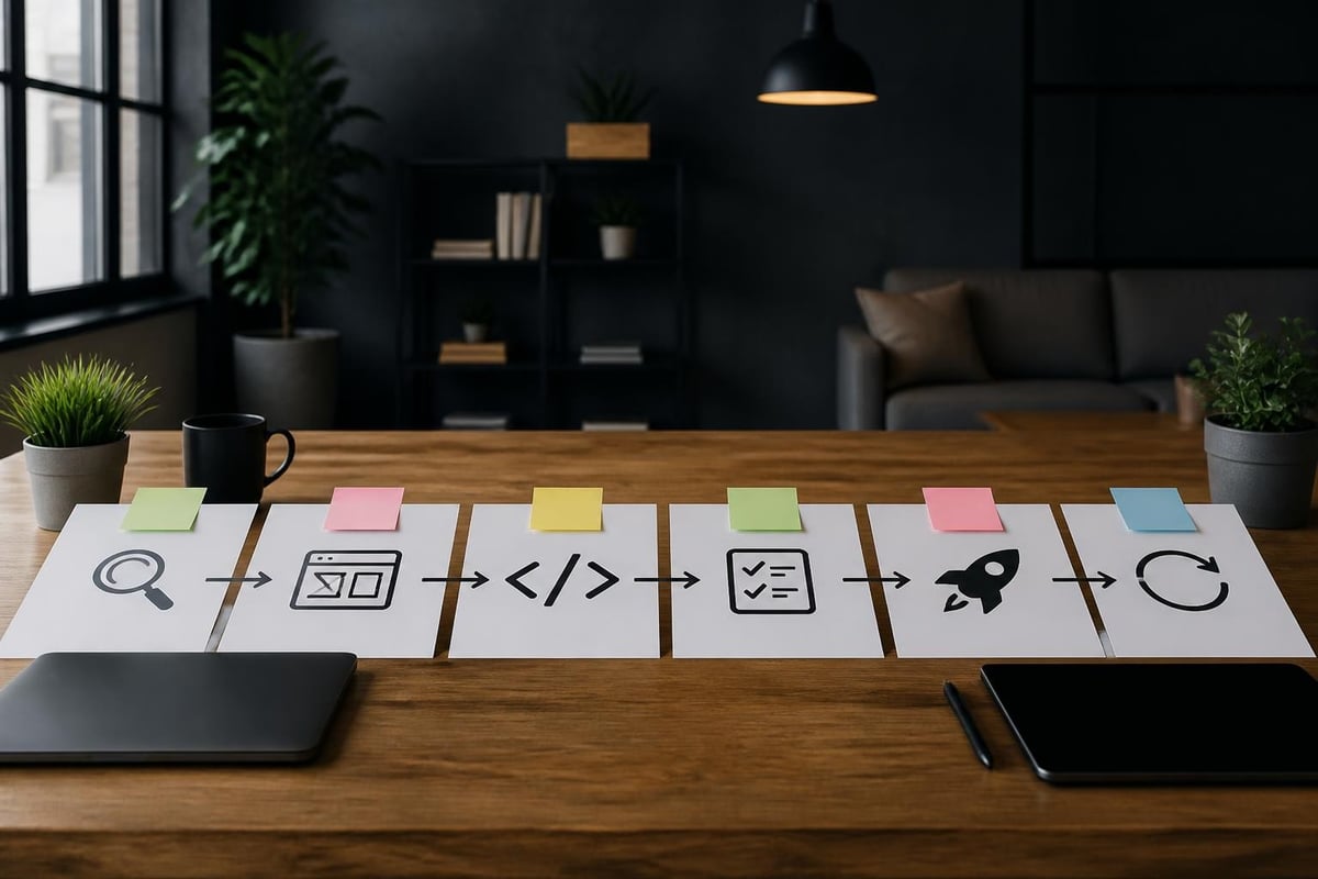 Web design consultancy project phases