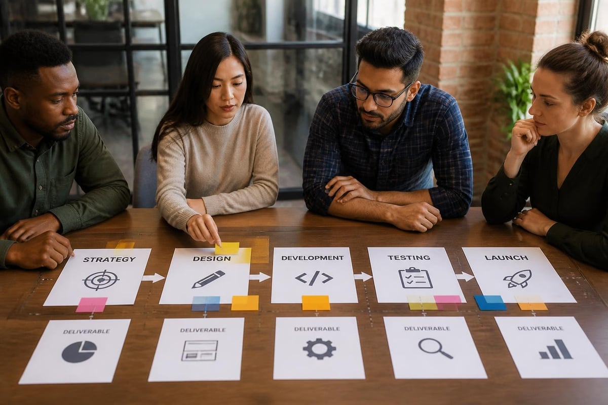 Website project phases