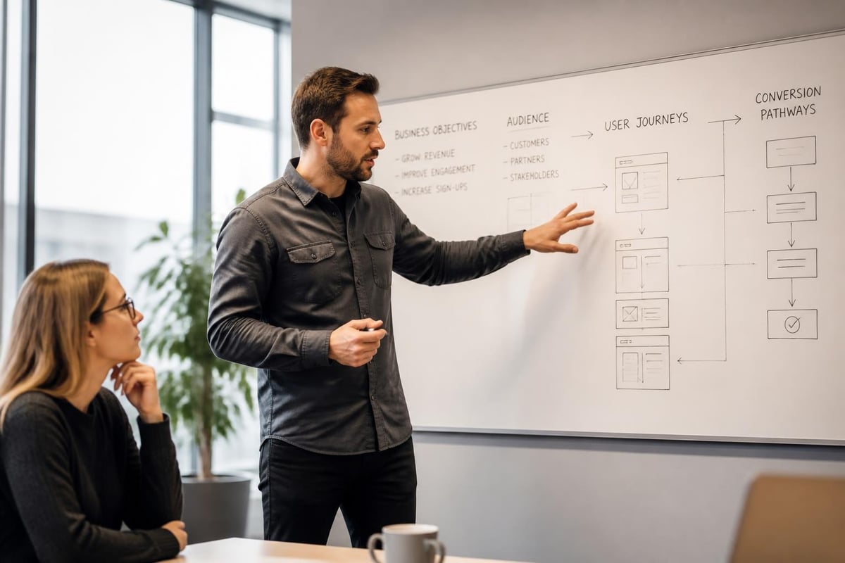 Strategic website planning process