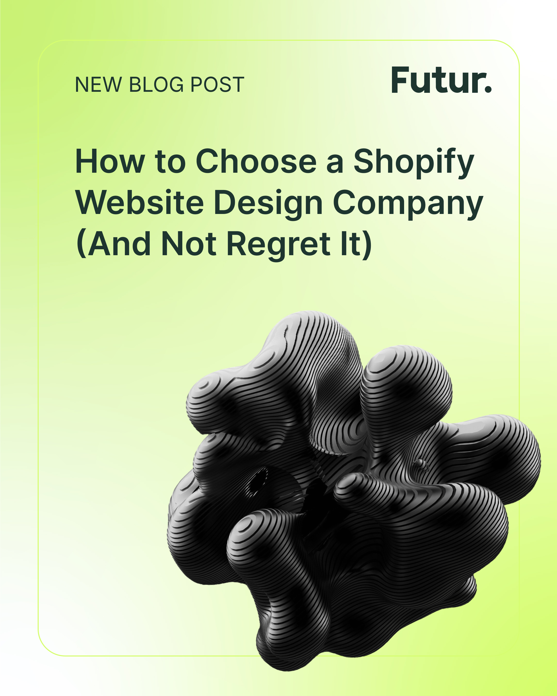 Choosing a Shopify website design company