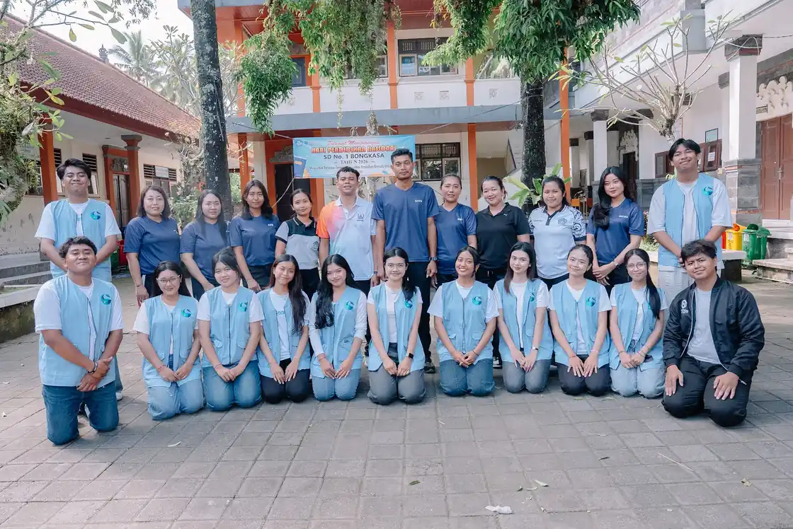 First Visit to SDN 1 Bongkasa