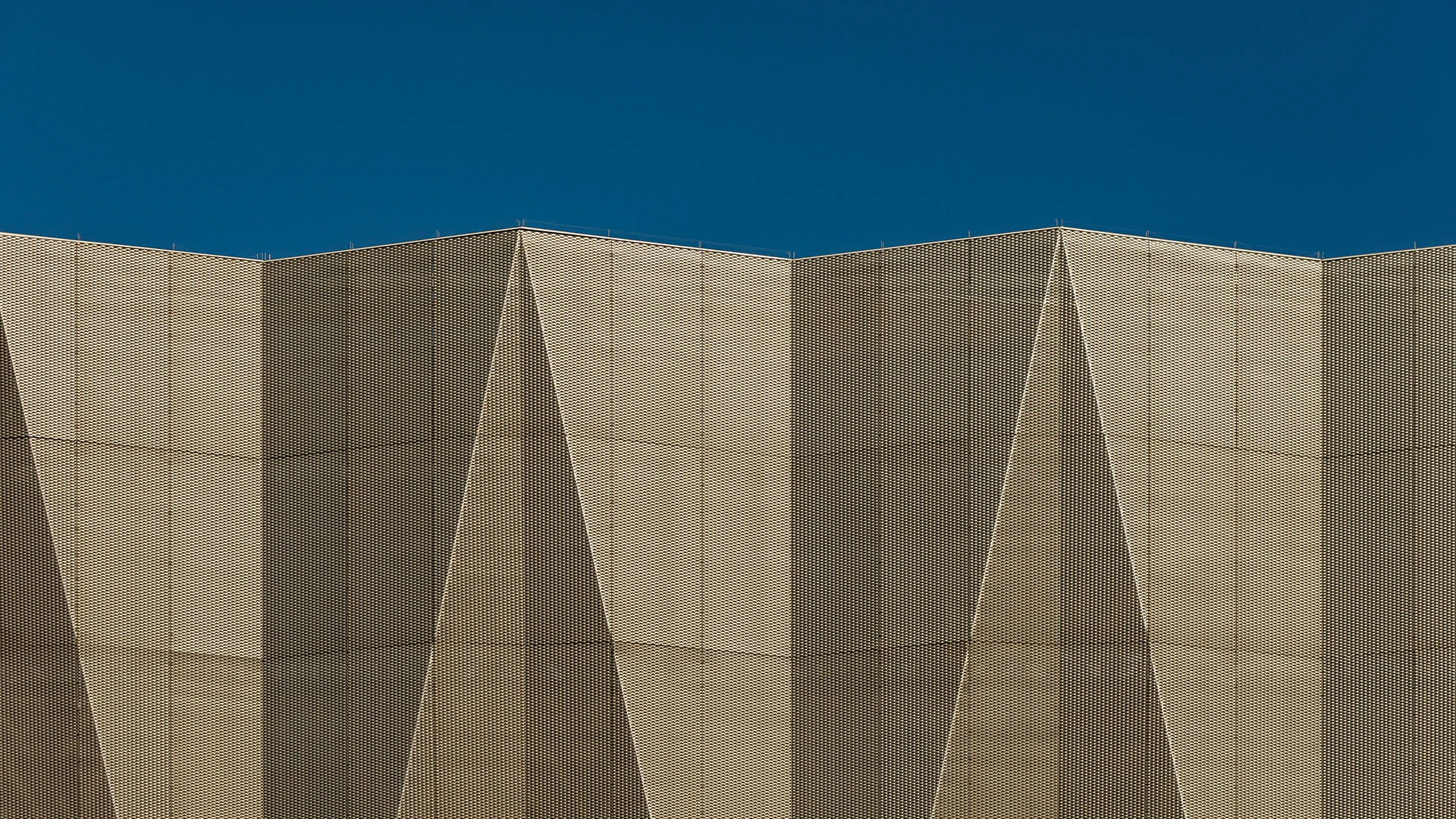 A structure featuring an anodised aluminium finish.