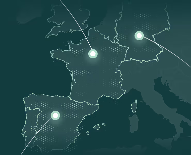 Infographie carte Europe