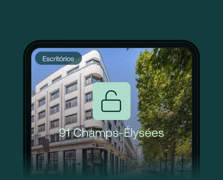 Edifício de escritórios 91 Champs-Élysées em Paris, exemplo de património institucional acessível