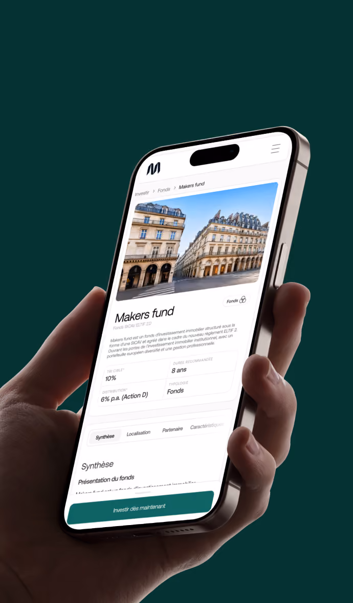Application mobile du fonds