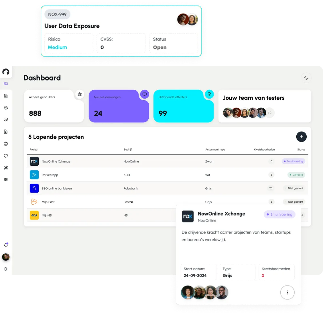 Woolves portal dashboard screenshot