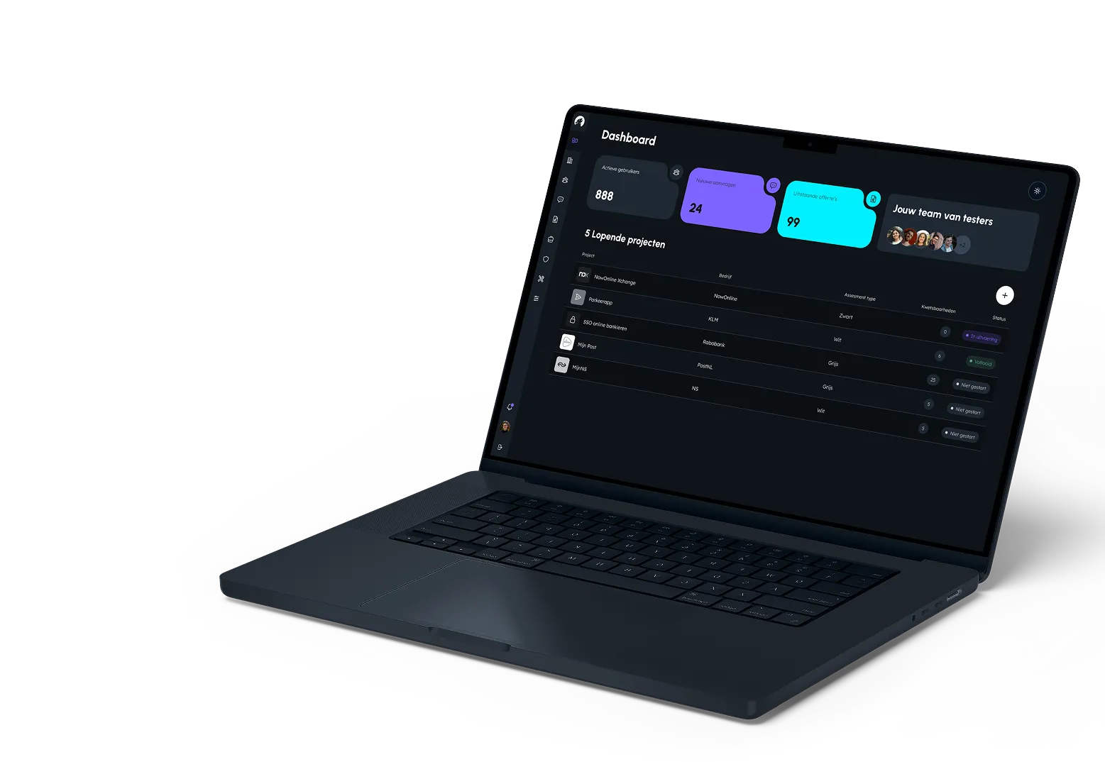 Security testing visual