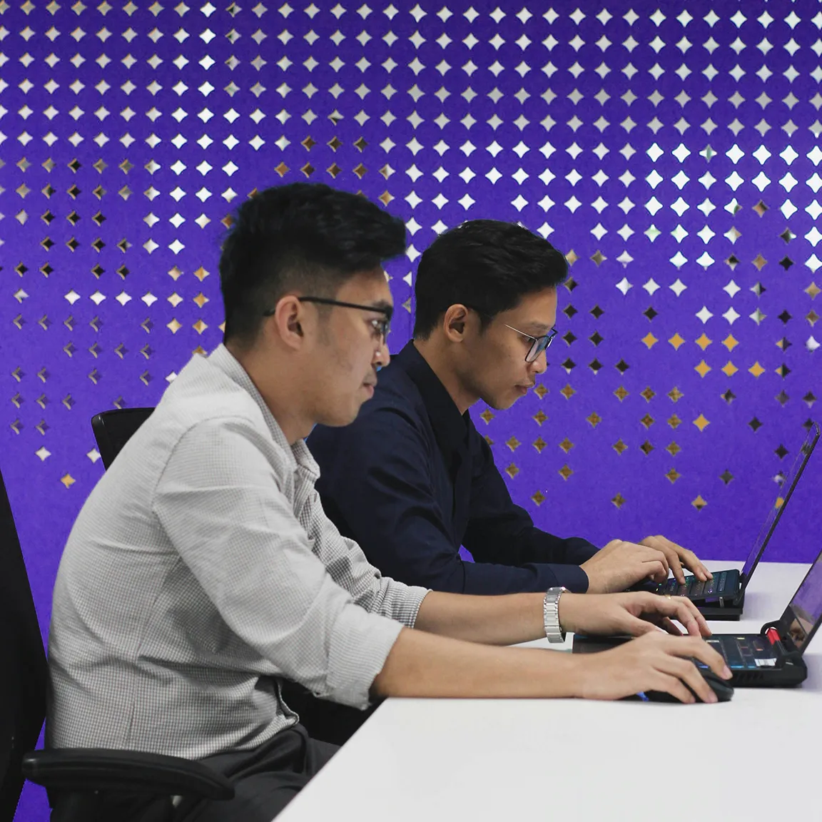 Abstract subtract shape