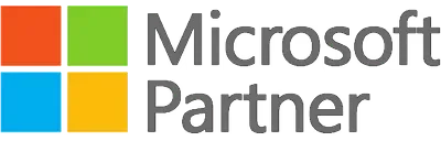 Logo Microsoft Partner, certificazione di partnership per soluzioni e infrastrutture Microsoft